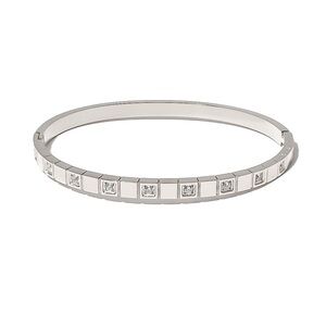 Waterproof Bangle*Zircon Bracelet*High Gloss Design